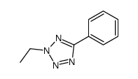 2-ethyl-5-phenyltetrazole Structure