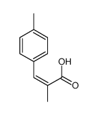 2-methyl-3-(4-methylphenyl)prop-2-enoic acid结构式