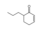 6-propyl-cyclohex-2-enone Structure