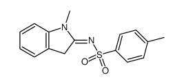 1-methyl-2-(p-toluenesulfonyl)imino-indoline结构式