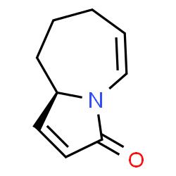3H-Pyrrolo[1,2-a]azepin-3-one,7,8,9,9a-tetrahydro-,(9aR)-(9CI)结构式
