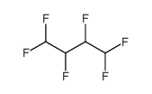 1,1,2,3,4,4-hexafluorobutane Structure