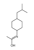 N-ACETYL-4-ISOBUTYLCYCLOHEXYLAMINE结构式