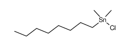 octyl-dimethyl-tin chloride结构式