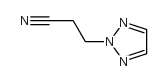3-(2H-1,2,3-噻唑-2-基)丙腈结构式