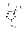 1,3-dimethylimidazolium iodide Structure