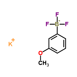 Potassium trifluoro(3-methoxyphenyl)borate picture