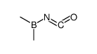 (dimethyl)isocyanatoborane结构式