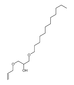 1-dodecoxy-3-prop-2-enoxypropan-2-ol结构式