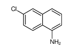 1-Naphthalenamine,6-chloro-(9CI) structure