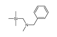 N-methyl-1-phenyl-N-(trimethylsilylmethyl)methanamine Structure