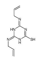 4,6-Bis(allylamino)-1,3,5-triazine-2(5H)-thione结构式