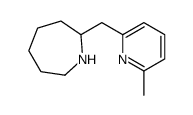 HEXAHYDRO-2-[(6-METHYL-2-PYRIDINYL)METHYL]-1H-AZEPINE结构式