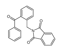 2-[(2-benzoylphenyl)methyl]isoindole-1,3-dione结构式
