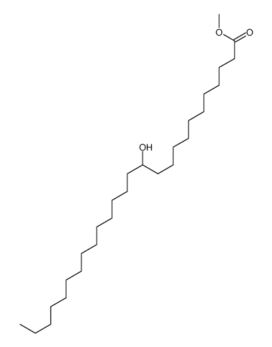 methyl 12-hydroxyhexacosanoate Structure