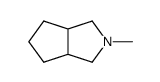 methyl-3 aza-3 bicyclo<3.3.0>octane Structure