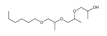 1-[1-(1-hexoxypropan-2-yloxy)propan-2-yloxy]propan-2-ol Structure
