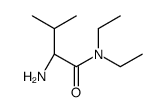 (2S)-2-amino-N,N-diethyl-3-methylbutanamide结构式