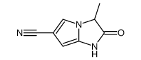 1H-Pyrrolo[1,2-a]imidazole-6-carbonitrile,2,3-dihydro-3-methyl-2-oxo-(9CI)结构式