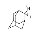 adamantane-2,2-d2结构式