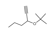 propargylic tert-butoxy ether Structure