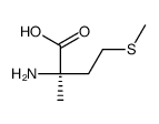 (S)-2-Amino-2-methyl-4-(methylthio)butanoic acid Structure