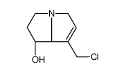 (1S,8R)-7-(chloromethyl)-2,3,5,8-tetrahydro-1H-pyrrolizin-1-ol结构式