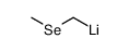 ((methylselanyl)methyl)lithium Structure