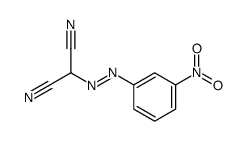 2-[(3-nitrophenyl)diazenyl]propanedinitrile结构式