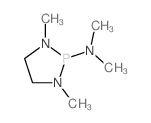 N,N,1,3-tetramethyl-1,3,2-diazaphospholidin-2-amine结构式