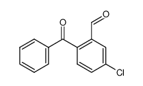 2-Benzoyl-5-chlorobenzaldehyde结构式