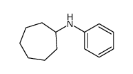 N-phenylcycloheptanamine structure