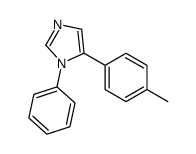 5-(4-methylphenyl)-1-phenylimidazole结构式