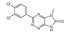 3-(3,4-dichloro-phenyl)-5-methyl-5,7-dihydro-imidazo[4,5-e][1,2,4]triazin-6-one结构式