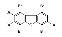1,2,3,4,6,7,9-heptabromodibenzofuran Structure