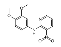 N-(3,4-dimethoxyphenyl)-3-nitropyridin-2-amine结构式