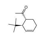 tert-butyl-3 acetyl-4 cyclohexene trans结构式