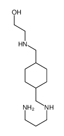 2-[[4-[(3-aminopropylamino)methyl]cyclohexyl]methylamino]ethanol Structure