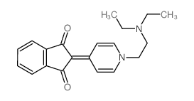 2-[1-(2-diethylaminoethyl)pyridin-4-ylidene]indene-1,3-dione picture