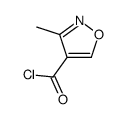 3-甲基异噁唑-4-羰酰氯结构式