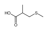 3-Methylthio-2-Methylpropanoic acid structure