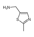 (2-METHYLTHIAZOL-5-YL)METHANAMINE structure