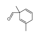 1,3-dimethylcyclohexa-2,5-diene-1-carbaldehyde结构式