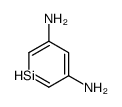 siline-3,5-diamine Structure