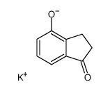 potassium salt of 1-oxo-4-indanol结构式