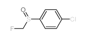 1-chloro-4-(fluoromethylsulfinyl)benzene structure