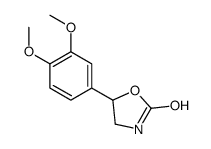 5-(3,4-Dimethoxyphenyl)oxazolidin-2-one Structure