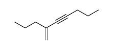 2,4-dipropylbut-1-en-3-yne Structure