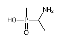 1-aminoethyl(methyl)phosphinic acid结构式