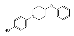 4-(4-phenoxypiperidin-1-yl)phenol Structure